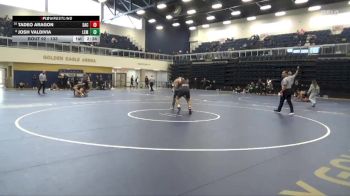 133 lbs Cons. Round 2 - Tadeo Aragon, Santa Ana College vs Josh Valdivia, Lemoore College