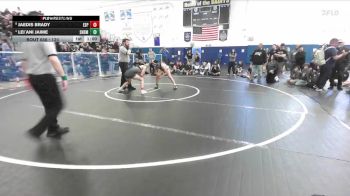 120 lbs 3rd Place Match - Jaedis Brady, Esperanza vs Lei`ani Jaime, San Dimas
