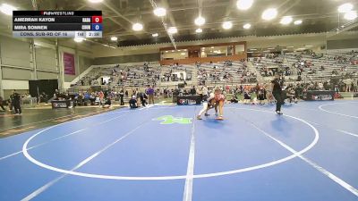 72 kg Cons. Sub-rd Of 16 - Amerrah Kayon, Rabid Dawg vs Mira Sonnen, Columbia University