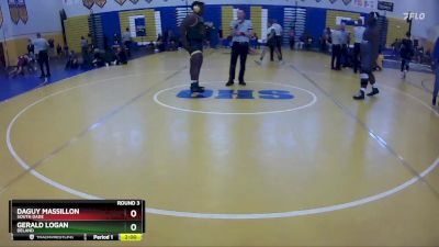 285 Gold Round 3 - Gerald Logan, Deland vs Daguy Massillon, South Dade