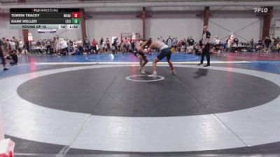 165 lbs Round Of 16 - Torrin Tracey, Manasquan vs Hank Weller, Legion
