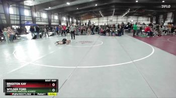 65 lbs Cons. Round 3 - Wylder Ford, Sanderson Wrestling Academy vs Brigston Kay, JWC