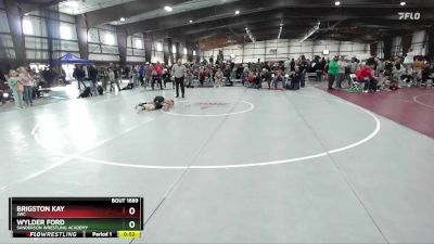 65 lbs Cons. Round 3 - Wylder Ford, Sanderson Wrestling Academy vs Brigston Kay, JWC