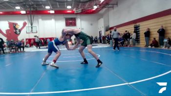 195 lbs Champ. Round 2 - Matthew DeGrado, Lake Central High School vs Logan Whitman, Concord Wrestling Club