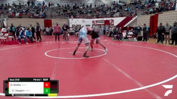 195 lbs Champ. Round 2 - Elijah Vaughn, Franklin Central WC vs Dallas Godby, Spartans