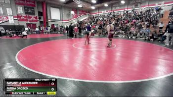 190 lbs Champ. Round 2 - Samantha Alexander, Canyon Springs vs Fatima Orozco, Righetti