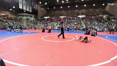 68 lbs Quarterfinal - Dayton Childress, Beebe Badgers Wrestling Club vs Cru Hixson, Mighty Bluebirds Wrestling