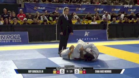 Roy Gonzales Jr vs Evan Akio Morris 2026 Pan Kids Jiu-Jitsu IBJJF Championship