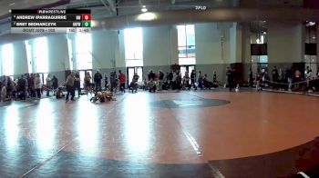 100 lbs Semifinal - Andrew Iparraguirre, Nova WC vs Bret Bednarczyk, Hanover Hawkeye Youth Wrestlin