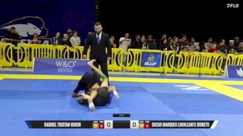 Oscar Marques Cavalcante Bisneto vs Gabriel Tristan Varon 2025 Pan IBJJF Jiu-Jitsu No-Gi Championship