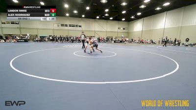 135 lbs Rr Rnd 1 - Landon Rinke, Untouchables 14U MN vs Alex Rodriguez, Warrior Up 14U