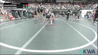 115 lbs Final - Charlee McClung, Elgin Wrestling vs BRAYLEIGH COOPER, Shelton Wrestling Academy