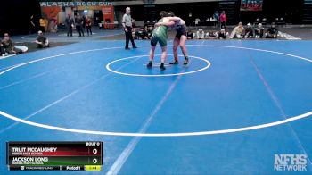 215 lbs Semifinal - Truit Mccaughey, Nikiski High School vs Jackson Long, Haines High School