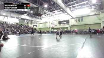 105 lbs Quarterfinal - Helen Carbajal, MONROE vs Hanna Vasquez, PANORAMA