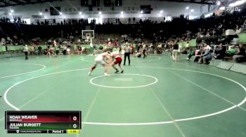 215 lbs Semifinal - Noah Weaver, Rossville vs Julian Burgett, Fishers