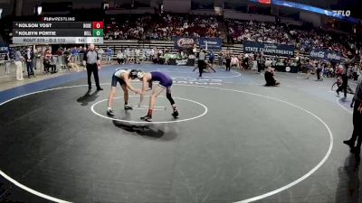 D 3 113 lbs 5th Place Match - Kolbyn Portie, Bell City vs Kolson Yost, Rosepine