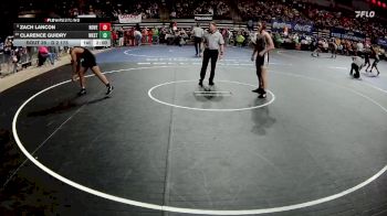 D 2 175 lbs Champ. Round 1 - Zach Lancon, North Vermilion vs Clarence Guidry, Westgate