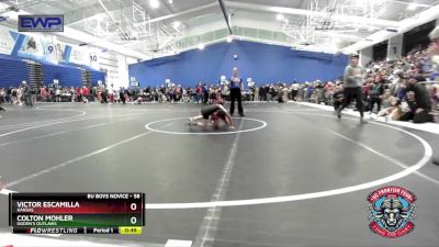 58 lbs Semifinal - Victor Escamilla, Kansas vs Colton Mohler, Ogden`s Outlaws