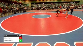 157 lbs Consi Of 16 #1 - Edvin Sanchez, St John Bosco vs Zack Fankhanel, Casteel