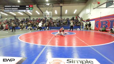 102 lbs Consolation - Kennedi Tumleson, Owasso Girls HS vs Jocelyn Grigsby, Owasso Girls HS