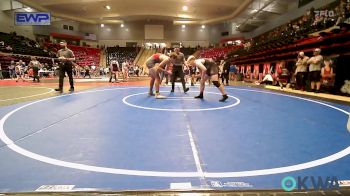 170 lbs Consolation - Xaiver Keathley, Perkins vs Isaac Sherrill, Skiatook Youth Wrestling