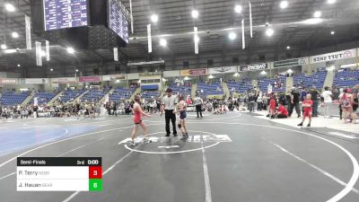 88 lbs Consi Of 4 - Bentley Cusatis, 2tg vs Brody Gherardini, Team Grand Valley Elite