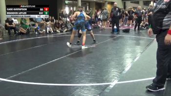 125 lbs Round 5 (6 Team) - Brandon Lefler, NC National Team Gold vs Case Gustafson, RWA