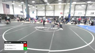 109 lbs Rr Rnd 1 - Jaxson VerHalen, Mattime vs David Burshem, Redwood WC