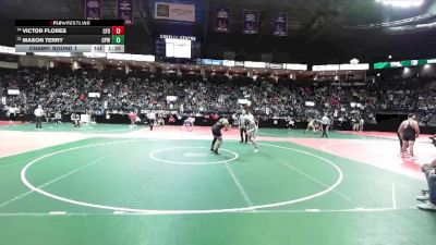 209 lbs Champ. Round 1 - Mason Terry, CPWA vs Victor Flores, CFD2