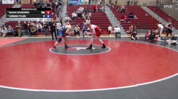 190 lbs 2nd Place Match - Elijah Dilworth, Team Idaho Wrestling Club vs Jorden Tyler, 7B FGC