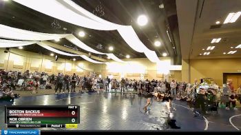 83 lbs Semifinal - Boston Backus, Champions Wrestling Club vs Nox Obrien, Wasatch Wrestling Club