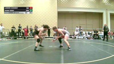 144 lbs Consi Of 8 #1 - Landen Cordrey, Temecula Valley HS vs Adam Terry, Champions WC
