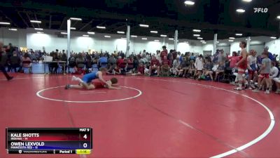 165 lbs Round 2 (8 Team) - Kale Shotts, Indiana vs Owen Lexvold, Minnesota Red