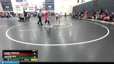 145 lbs Cons. Round 1 - Gryffin Rice, Ellensburg vs Kaden Vreeman, Eastmont