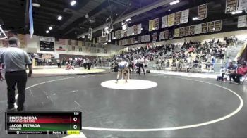 126 lbs Quarterfinal - Mateo Ochoa, Martin Luther King vs Jacob Estrada, Monache