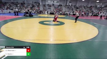 126 lbs Round Of 64 - Dylan Sherman, CT vs Christian Davis, AZ