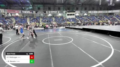 140 lbs Semifinal - Paxton Pettinger, Grit vs Bryson Barela, Tumble Weed