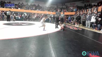 46 lbs Quarterfinal - Ethan Taylor, Lexington Wrestling Club vs Antonio Gonzales, Standfast OKC