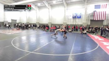 144 lbs Champ. Round 2 - Tucker Ha`o, Syracuse vs Saul Dolores, Park City