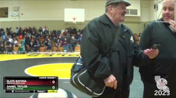 70 lbs Champ. Round 1 - Slate Bayona, Redwave Wrestling vs Daniel Taylor, Eastside Cougars