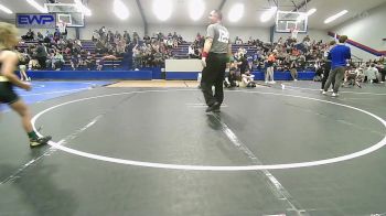 49-52 lbs Final - Kynslee Church, Team Tulsa Wrestling Club vs Lainey Davie, Salina Wrestling Club