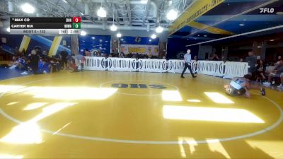 132 lbs Champ. Round 2 - Max Co, LHP vs Carter Nix, Funky Monkey