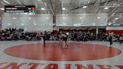 184 lbs Cons. Semi - Donn Greer, CSU-Pueblo vs Matthew Rodriguez, Fort Hays State