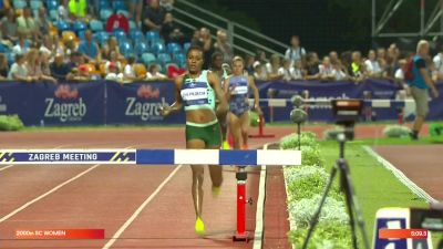 Women's 2k Steeplechase, Continental Tour: Zagreb