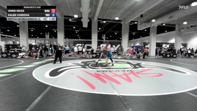 Champ. Round 2 - Owen Hicks, West Point Wrestling Club vs Kaleb Cordova, Viking Wrestling Club (IA)