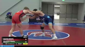 160 lbs Round 1 (6 Team) - Colton Mewes, North Dakota Blue vs Brandon Merida, Arkansas