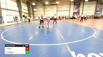 182 lbs Consi Of 32 #2 - Landon Miller, TN vs Evan Gillespie, PA