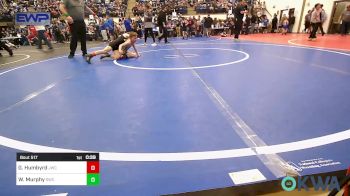 64 lbs Quarterfinal - Gunnar Humbyrd, Jay Wrestling Club vs Waylon Murphy, Salina Wrestling Club