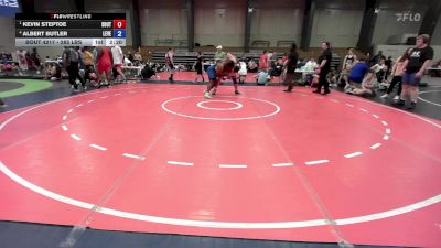 285 lbs Semifinal - Kevin Steptoe, South Effingham Mustang Wrestling Club vs Albert Butler, Level Up Wrestling Center