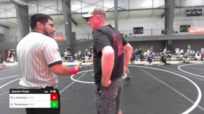 165 lbs Quarterfinal - Brady Lonsway, Camas WC vs Andrew Sorenson, Independent